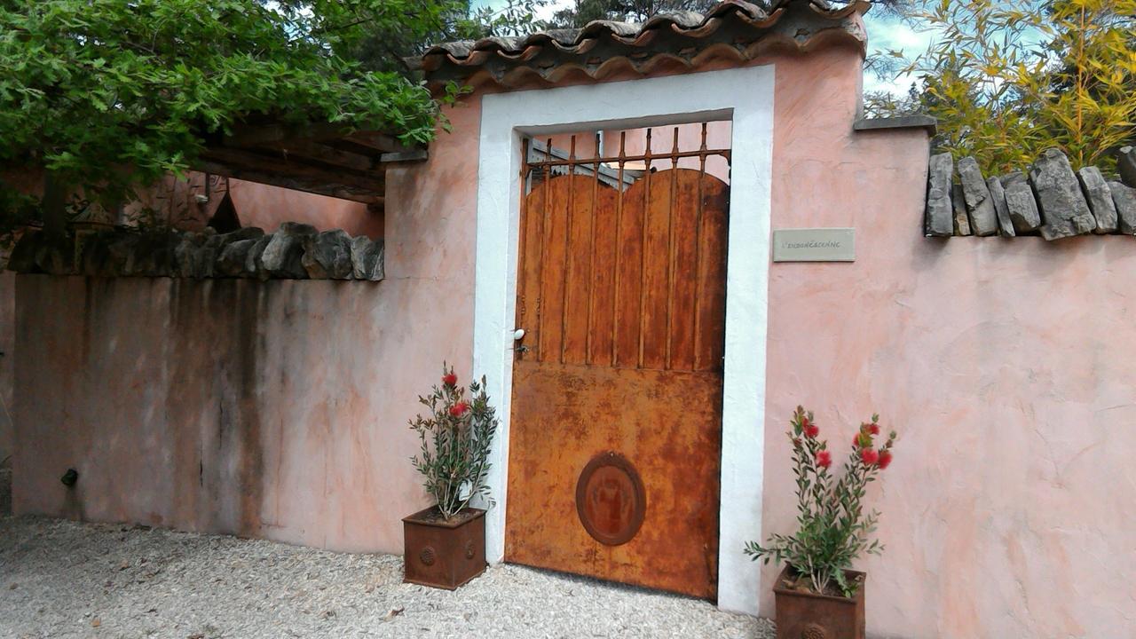 Studios et chambre La Sauvasse Vagnas Extérieur photo